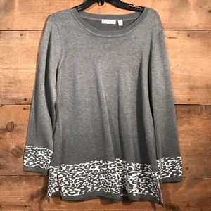 Kim Rogers Scoop neck Long Sleeve Sweater